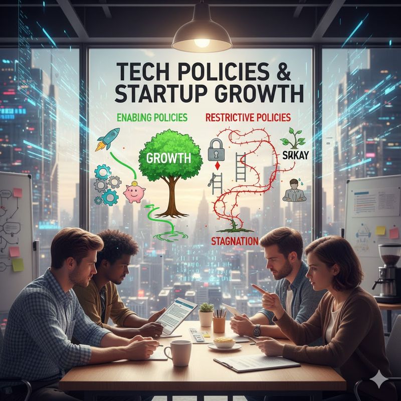 Effect of Tech Policies on Startup Growth 