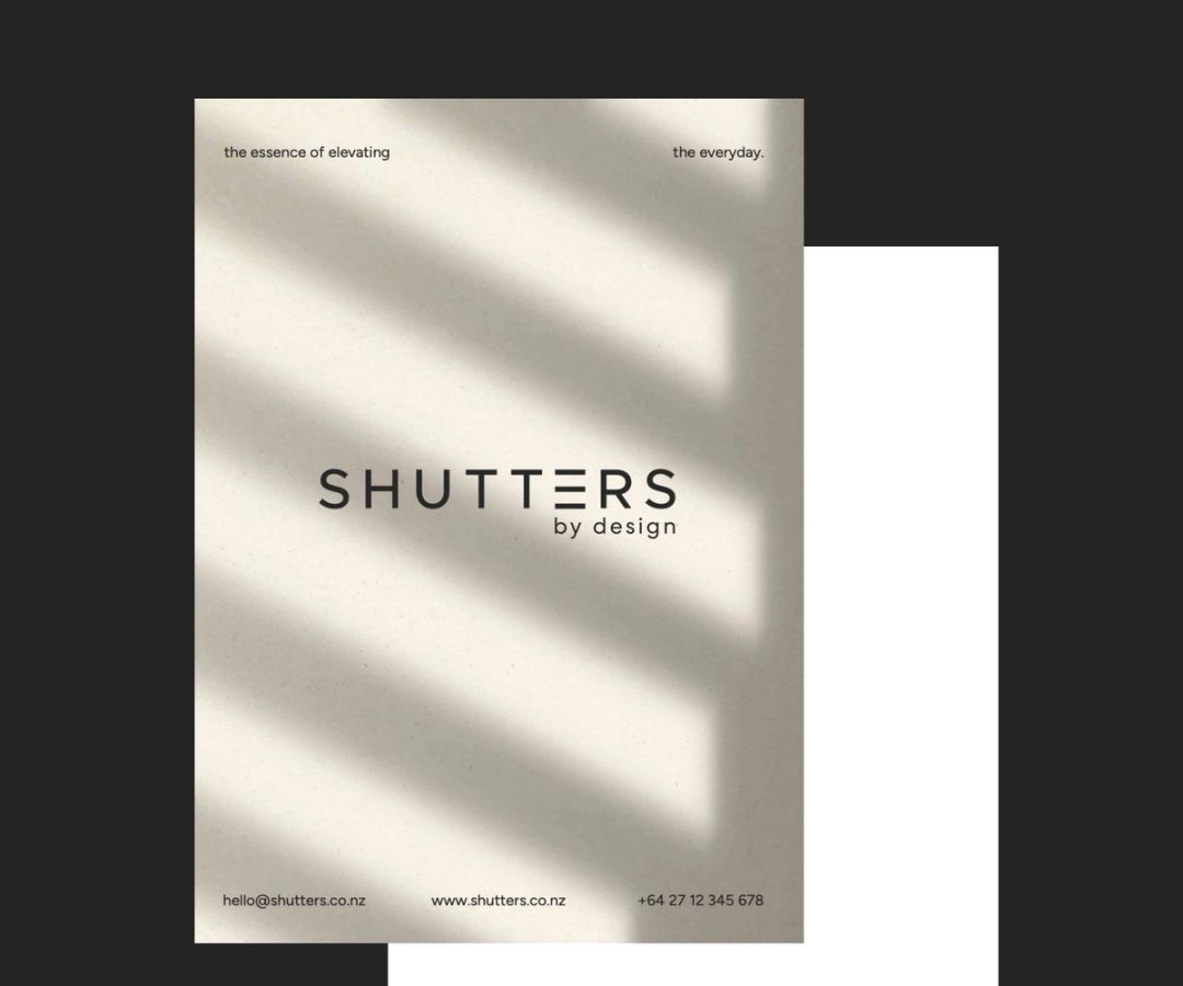 Shutters By Design: Elevating the everyday.