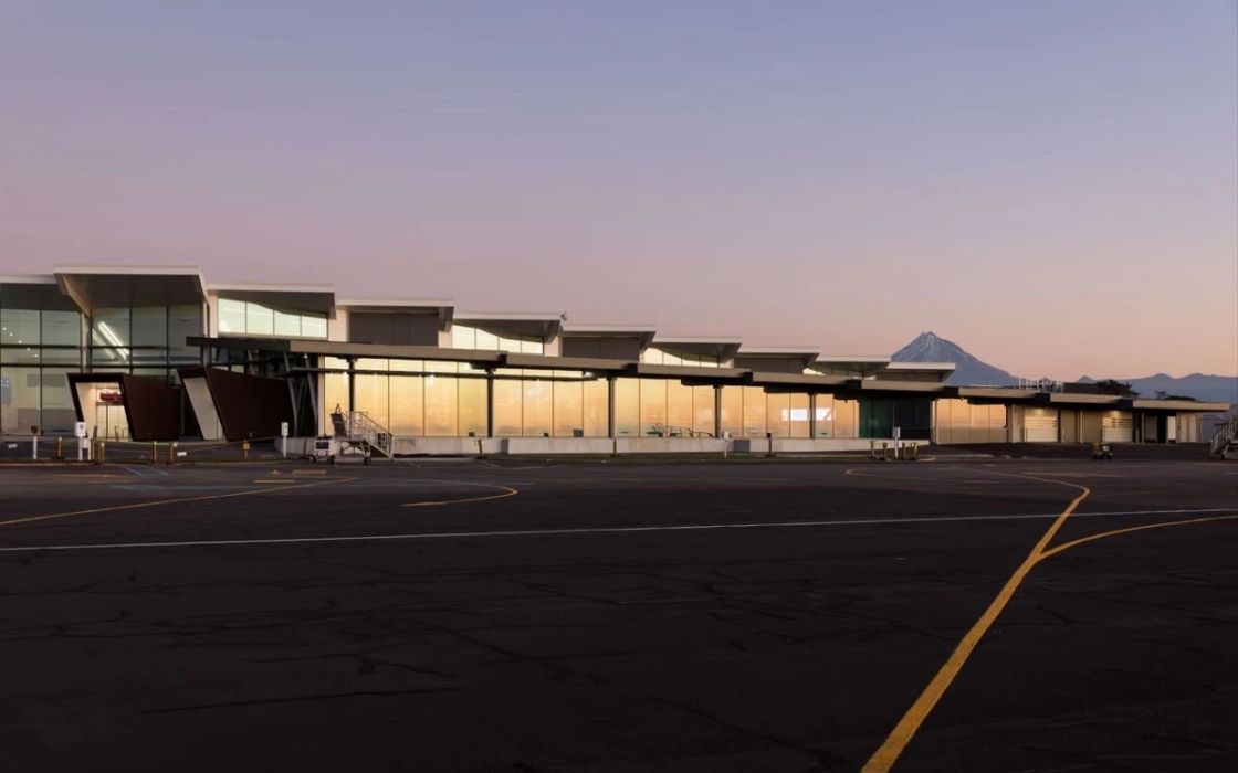 New Plymouth Airport: Cultivating Sustainability and Culture at New Plymouth's Airport.