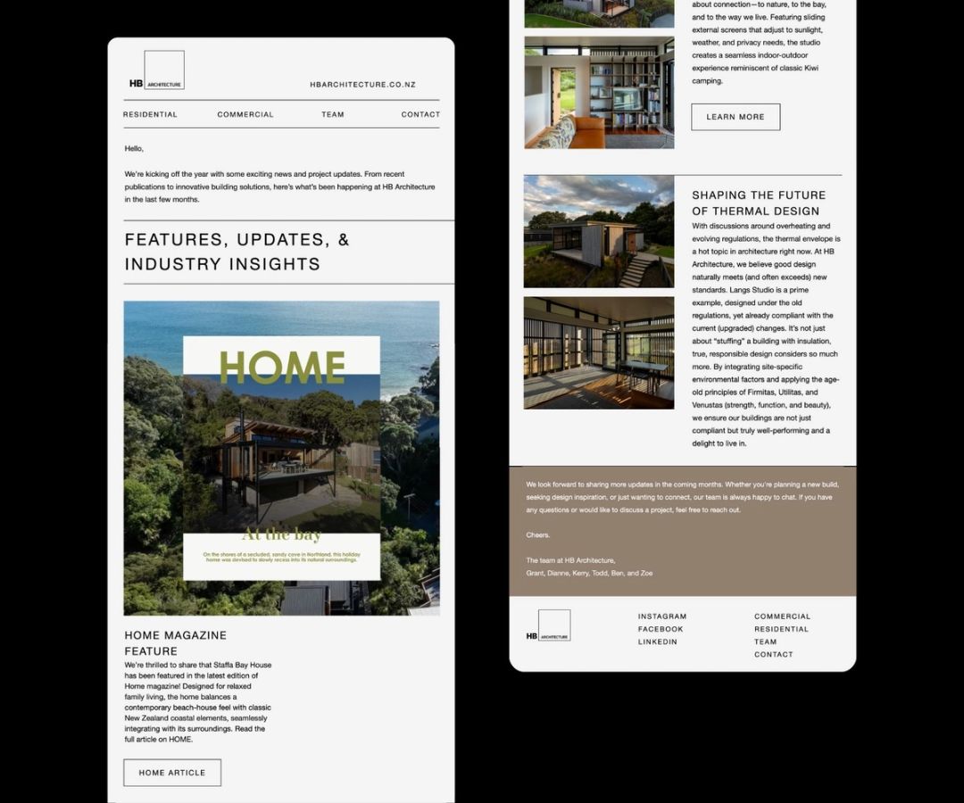 HB Architecture: Designing with purpose, grounded in place.