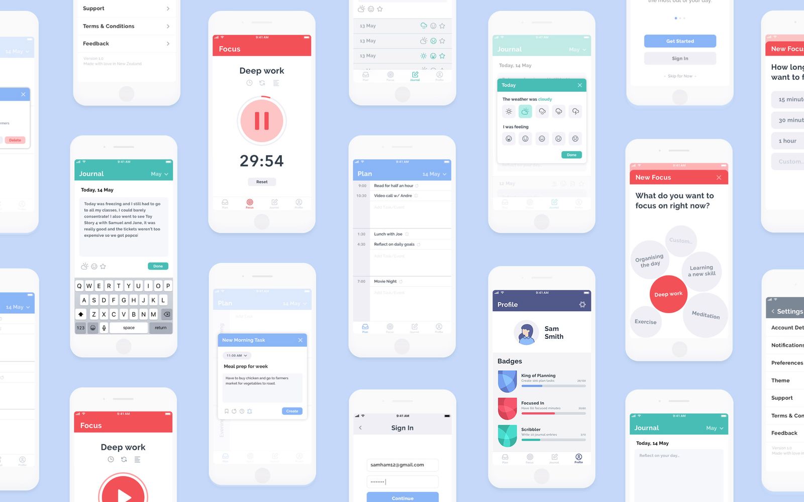 New Day App Concept