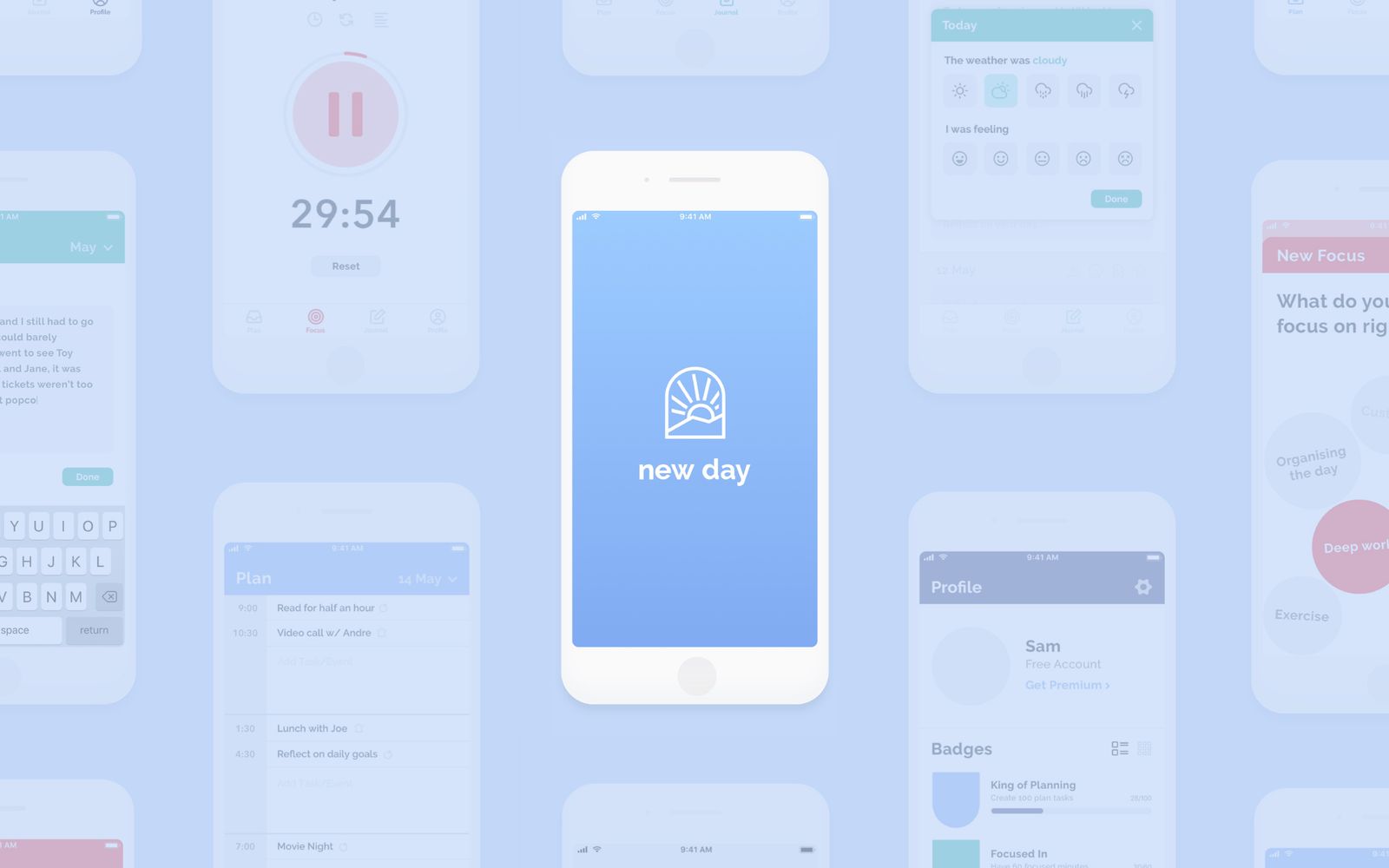 New Day App Concept