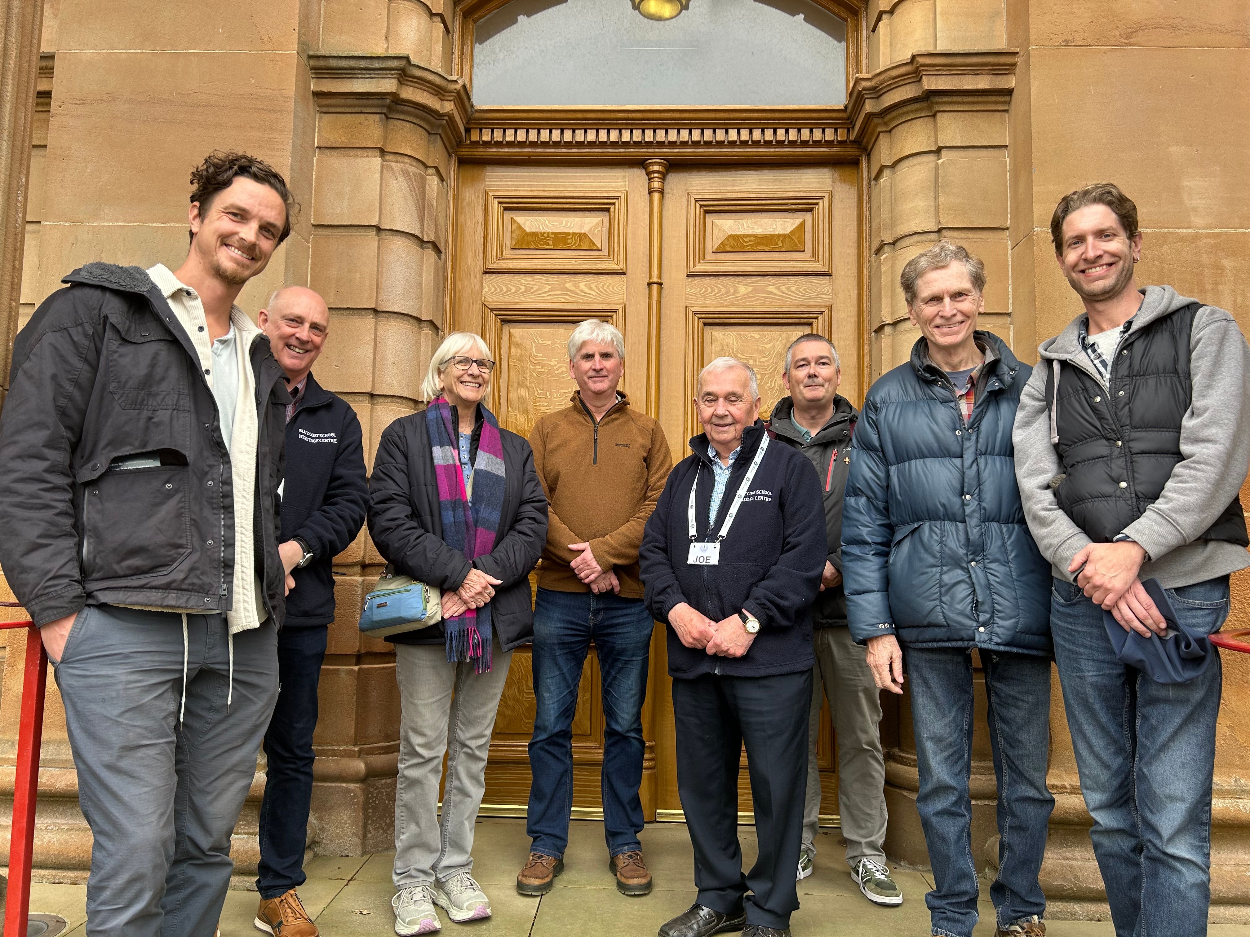 Family pilgrimage to First Derry Church