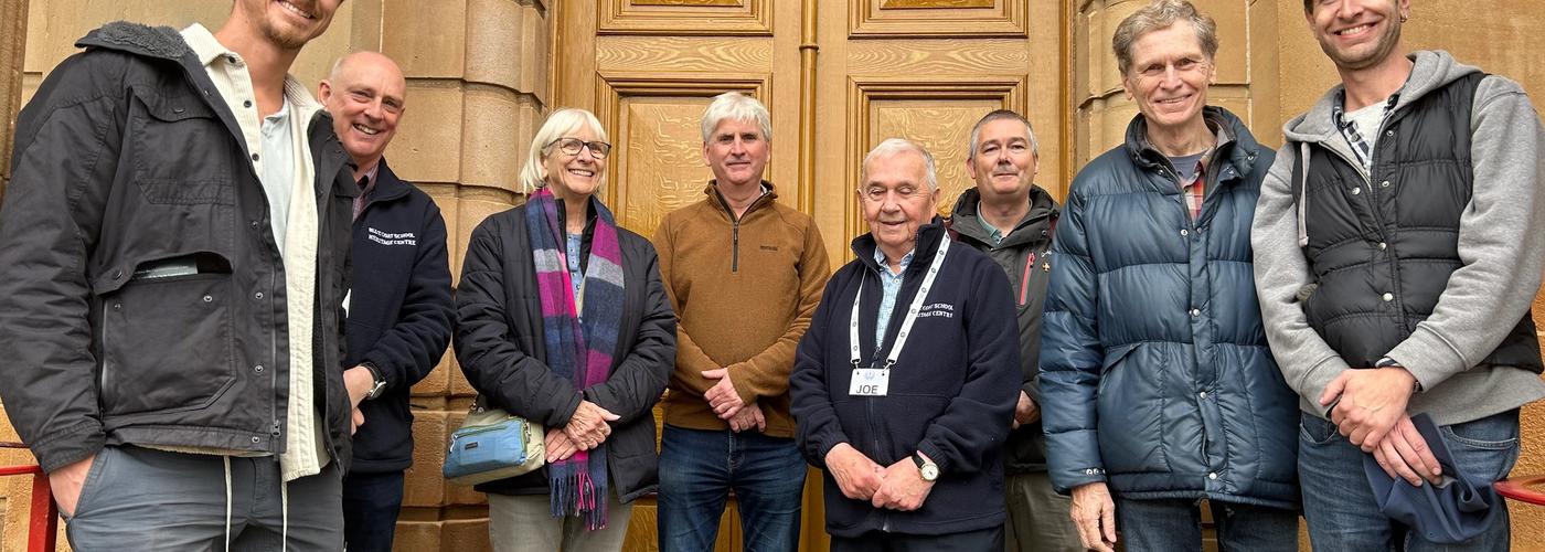 Family pilgrimage to First Derry Church
