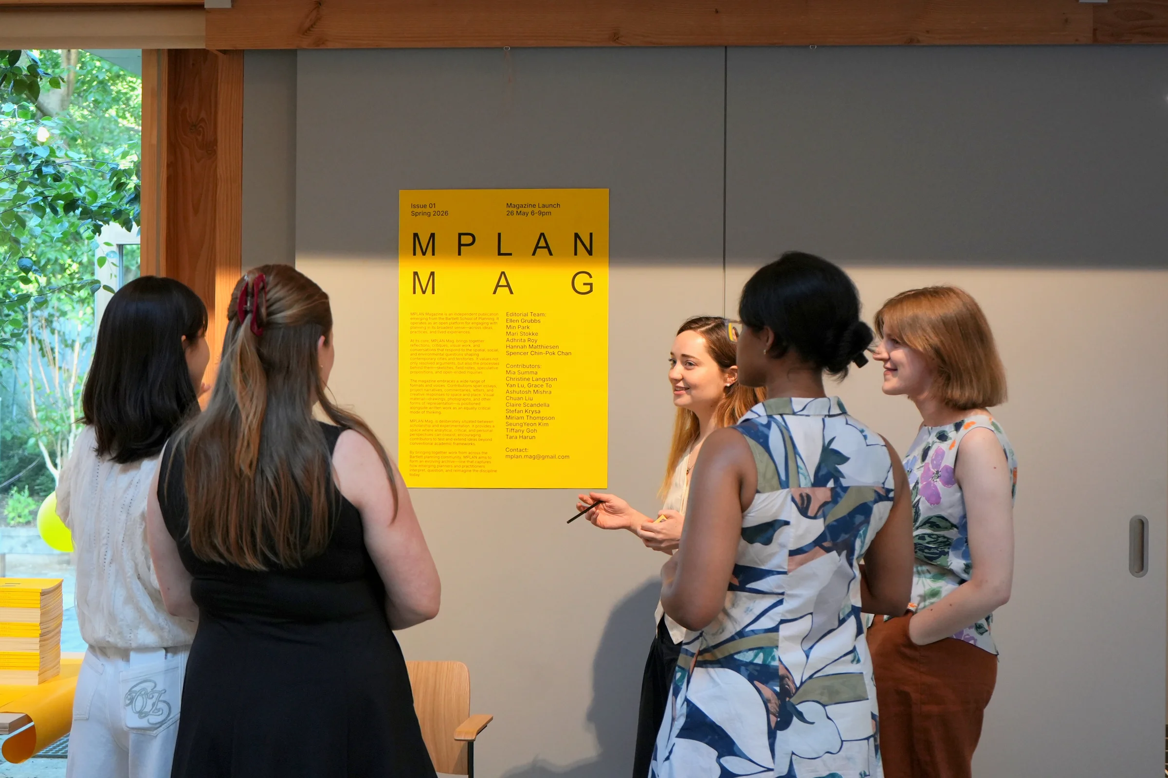 Launch at Omved Gardens — 2
