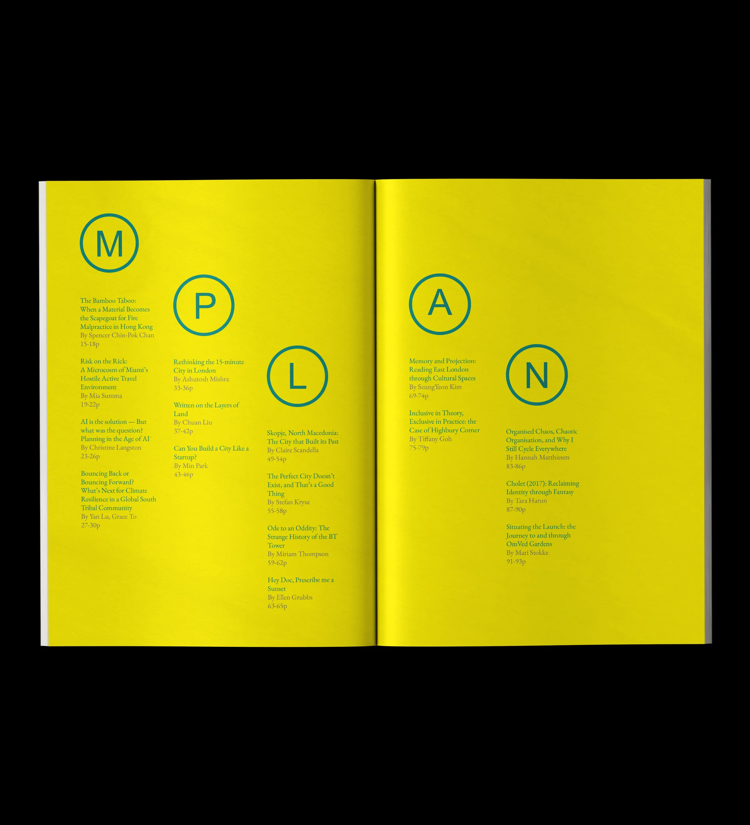MPLAN Mag Issue 01 — 2