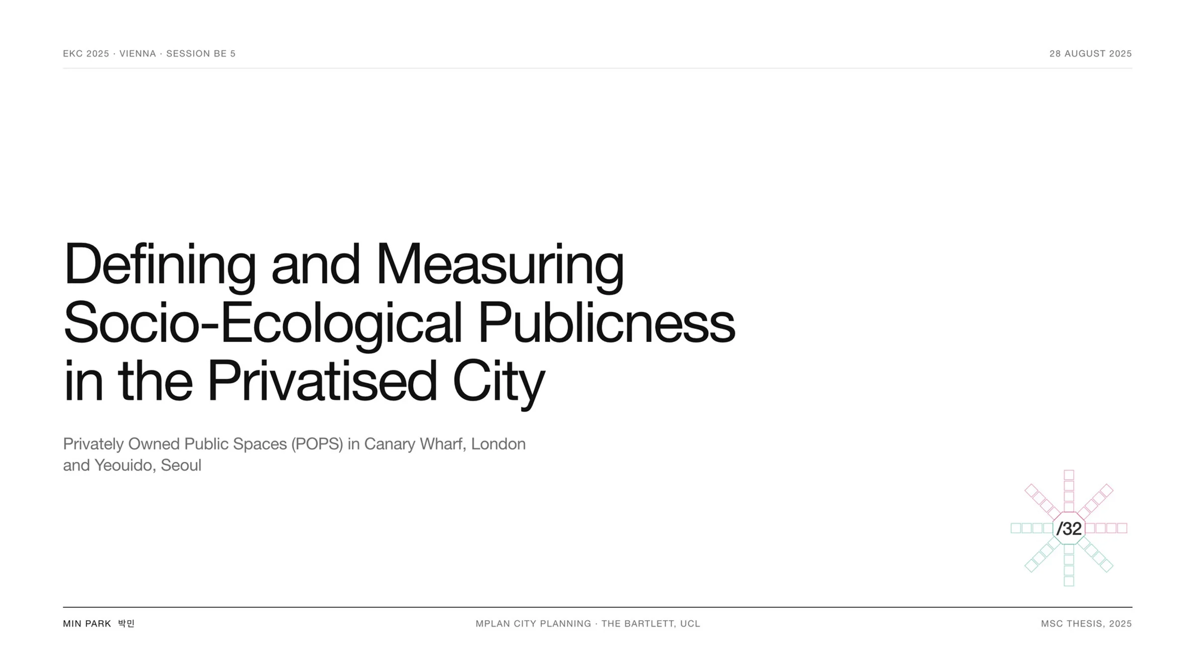 Publicness in the Privatised City — 1