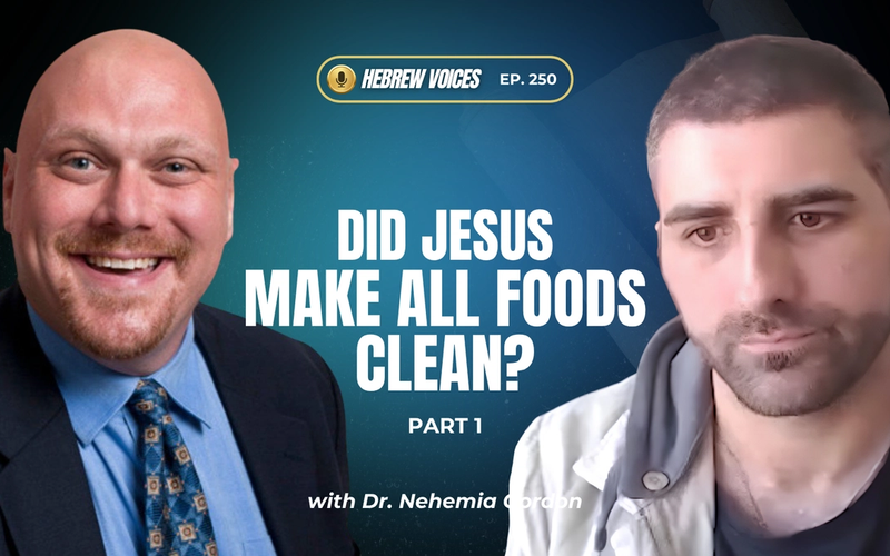 Hebrew Voices #250 – Did Jesus Make All Foods Clean? – Part 1