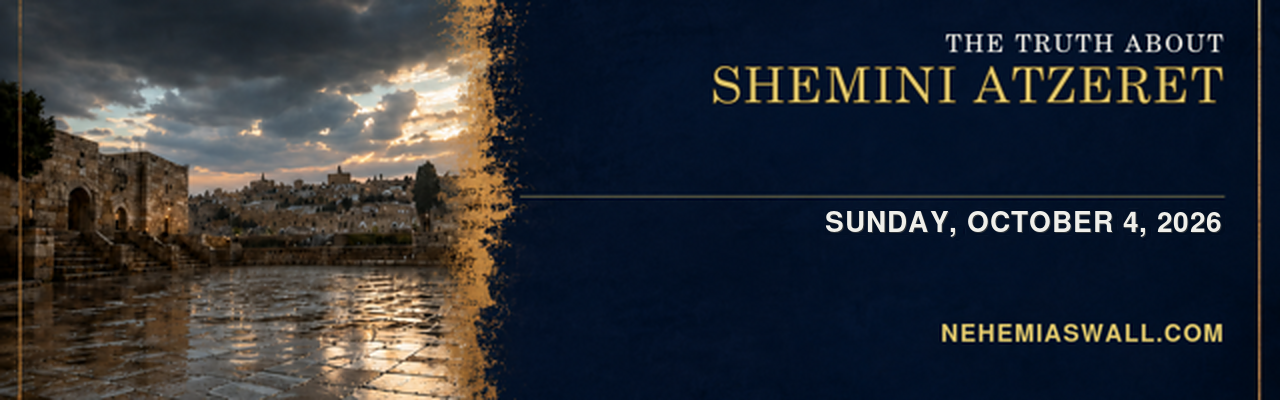 The Truth about Shemini Atzeret - What the Bible Really Says