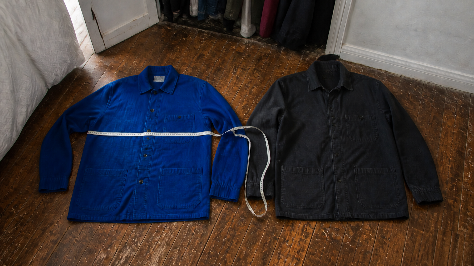 How to compare garment measurements with clothes you own