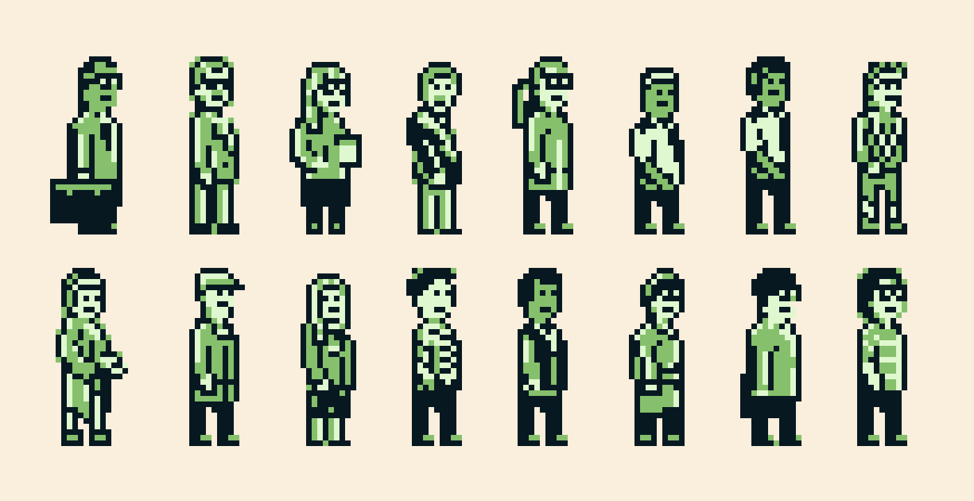 Lösningen Characters