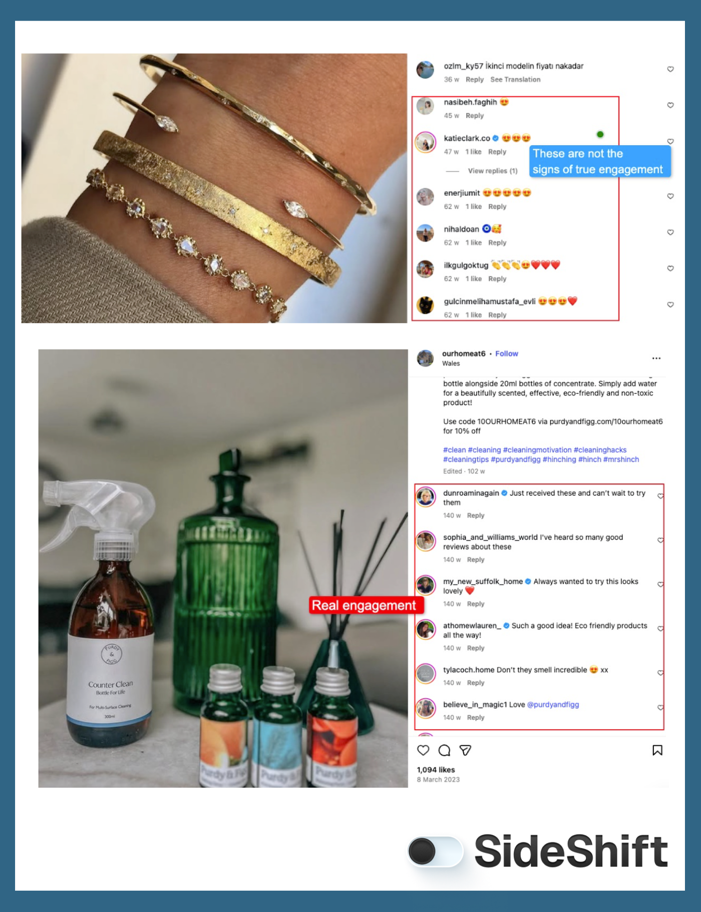 Real Engagement vs Fake Engagement