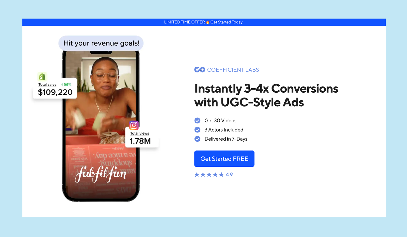 Coefficient Labs Homepage
