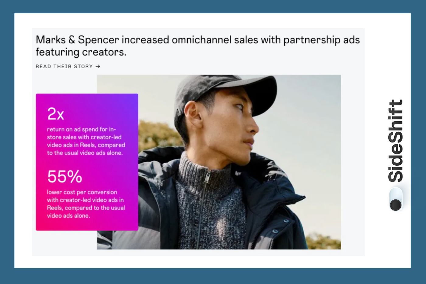 Marks and Spencer increased omnichannel sales