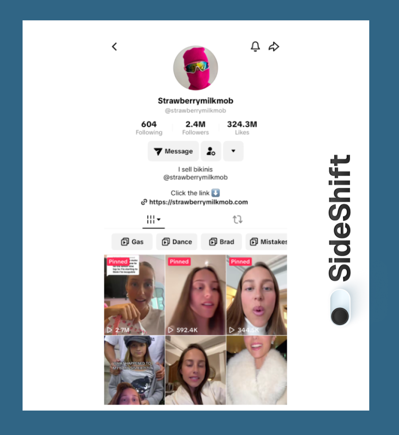 Georgia Costello X Strawberry Milk Mob