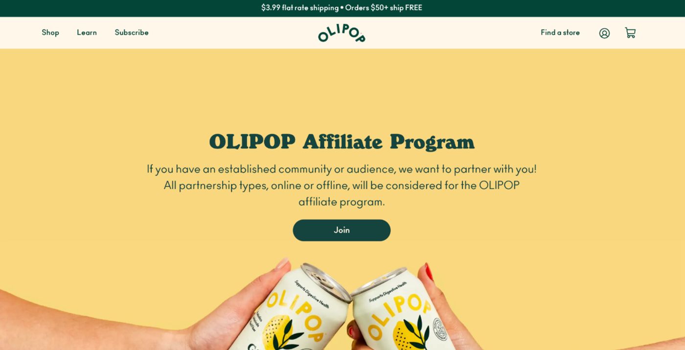 Examples of Strong Creator Communities: OLIPOP