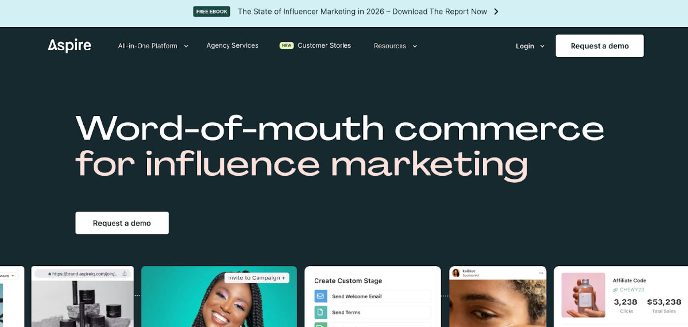 Aspire: Flexible Commission Structures Tied to Campaign Results