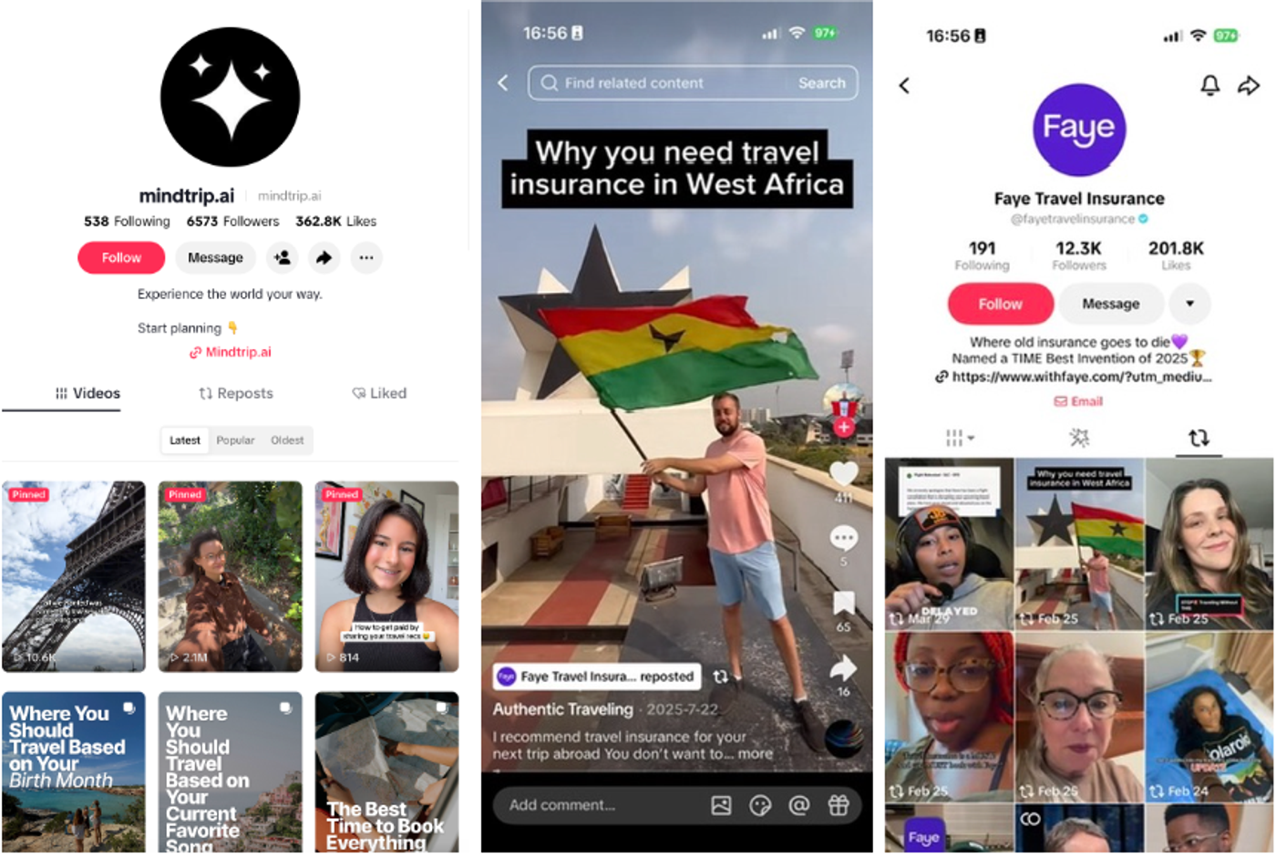 Travel brands and services