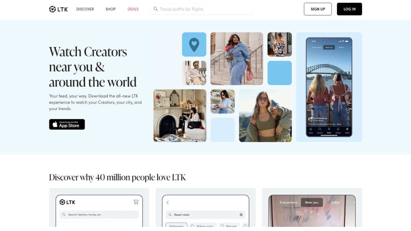LTK (LikeToKnowIt) for lifestyle, fashion, beauty, and home brands targeting shopping-intent audiences