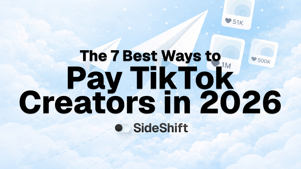 7 Best Ways to Pay TikTok Creators (2026 Guide)