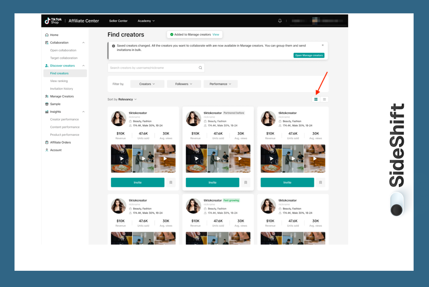 TikTok One, a place to find creators in any niche on TikTok