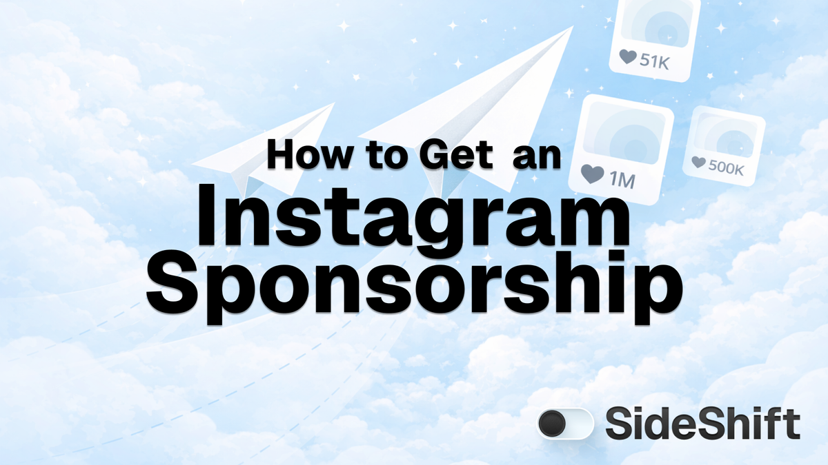 Instagram Sponsorship: Get Sponsored & Land Brand Deals