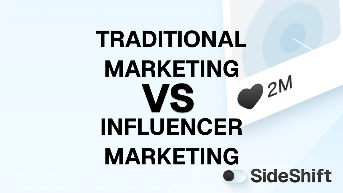 Traditional Marketing vs Influencer Marketing: Comparison Across 5 Aspects