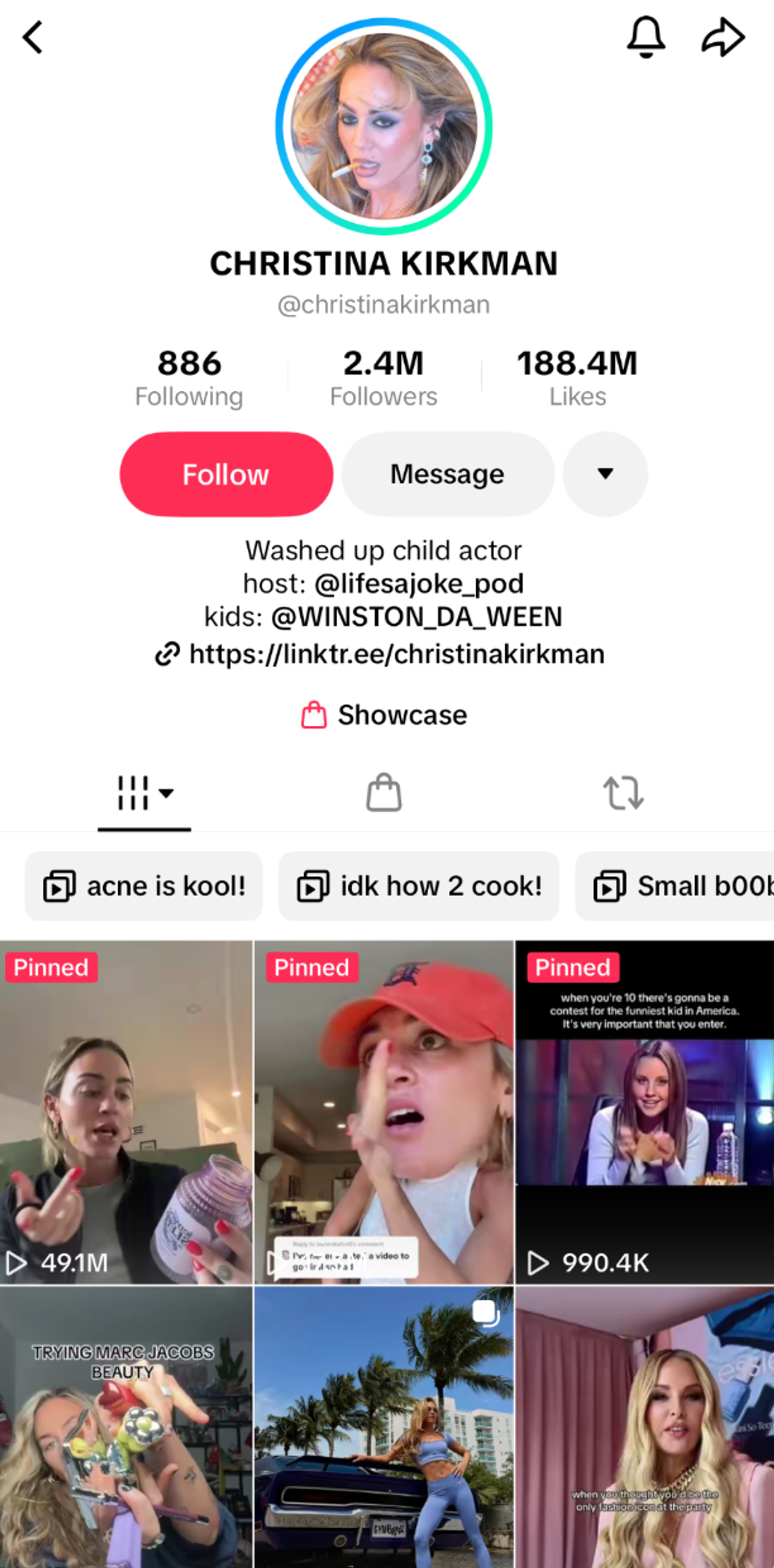 Mega influencers and celebrities (1 million+ followers)
