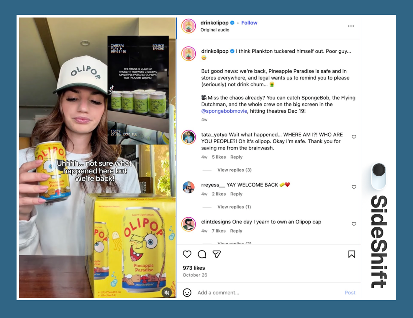  post created by a creator 