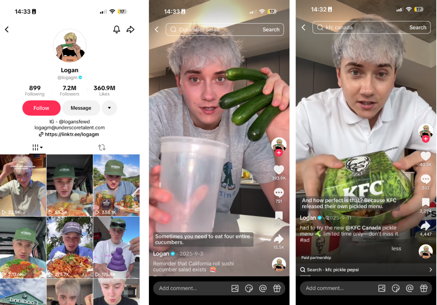 Viral Food Entertainers 