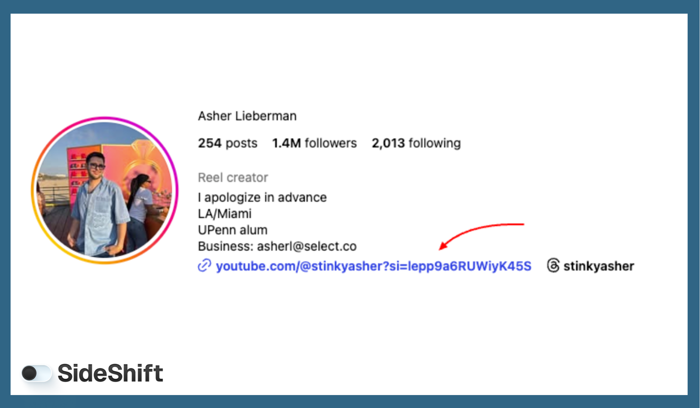 Social platforms with crossover creators Instagram and Youtube
