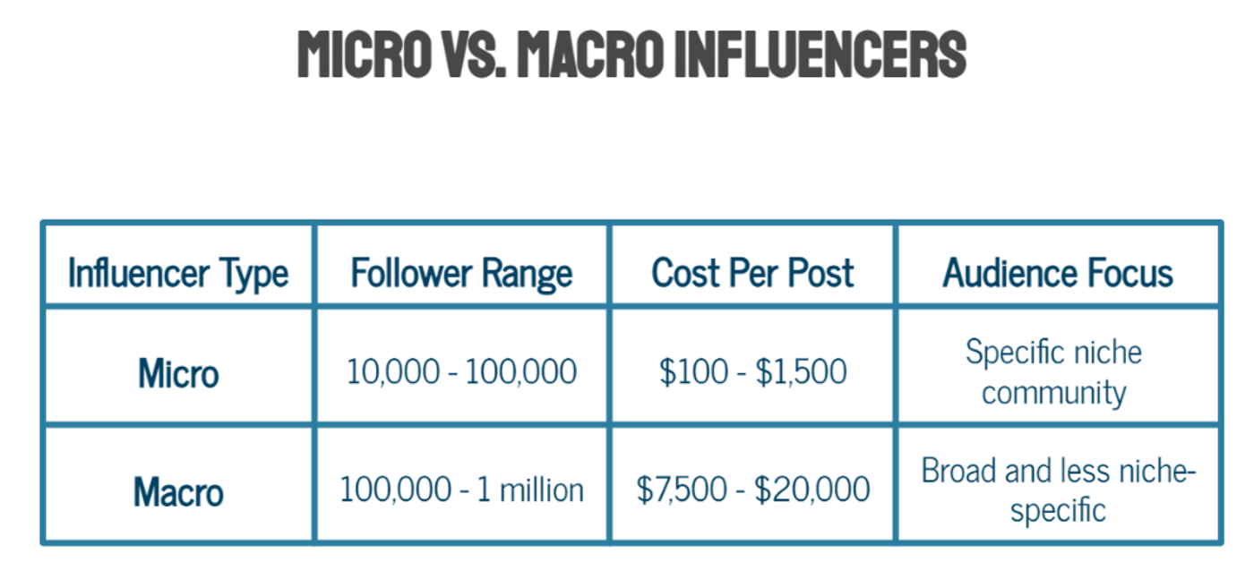 What Is the Difference Between Micro and Macro Influencers?