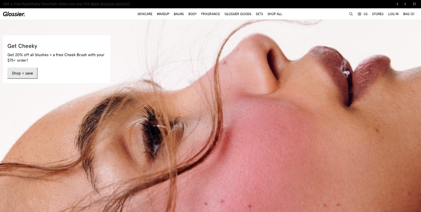 Examples of Strong Creator Communities: GLOSSIER