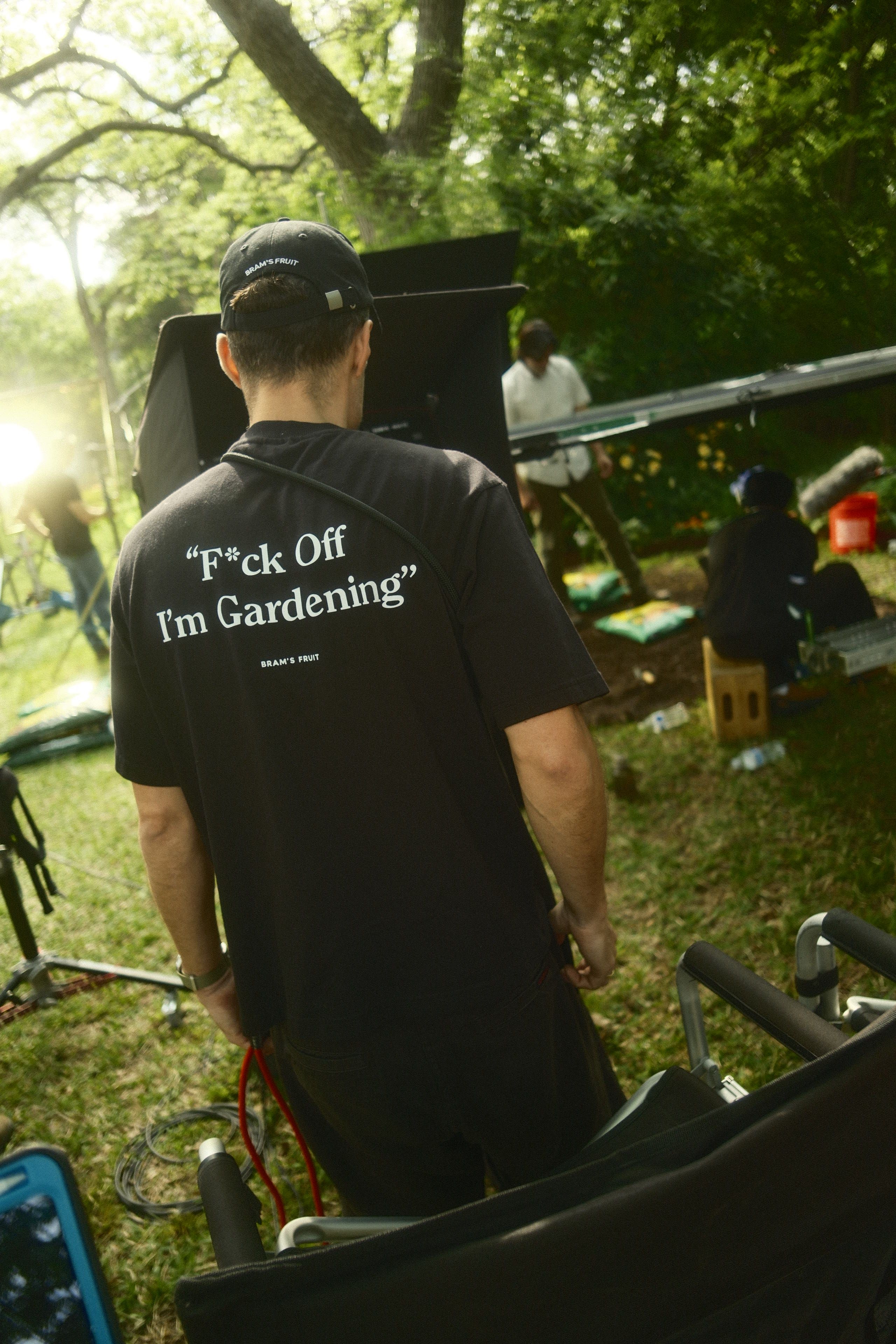 Behind the scenes
