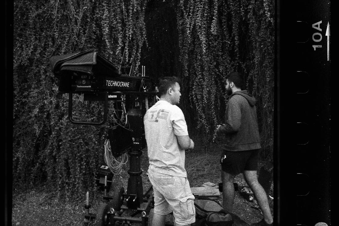 Behind the scenes
