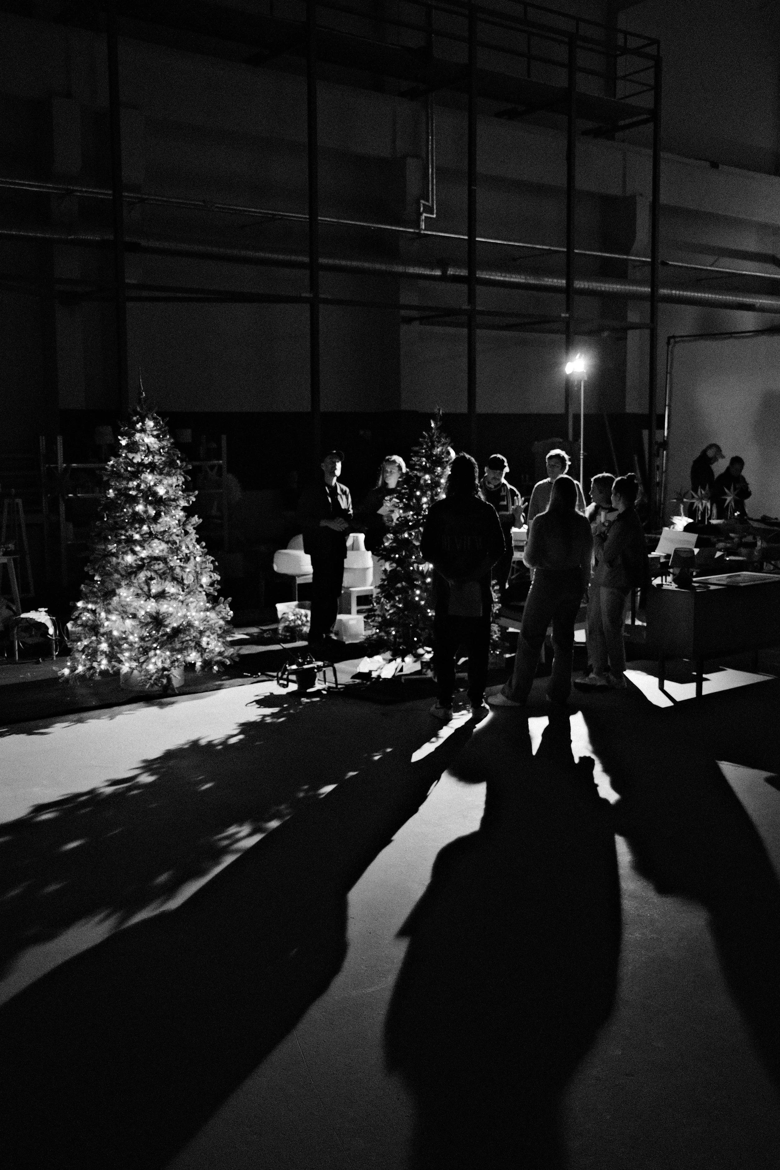 Behind the scenes
