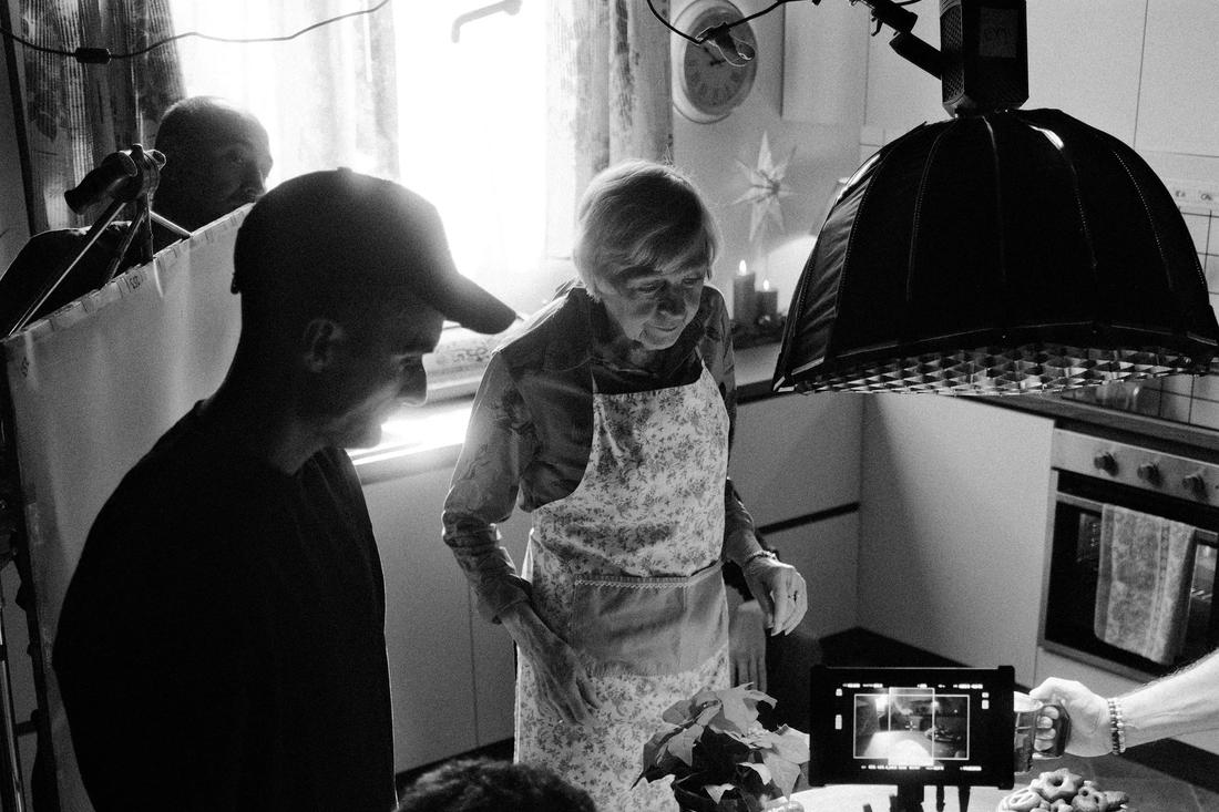 Behind the scenes