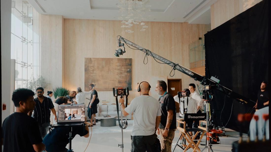 Behind the scenes