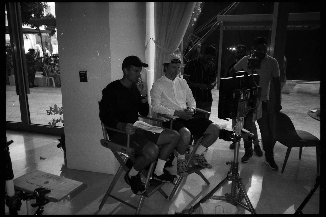 Behind the scenes