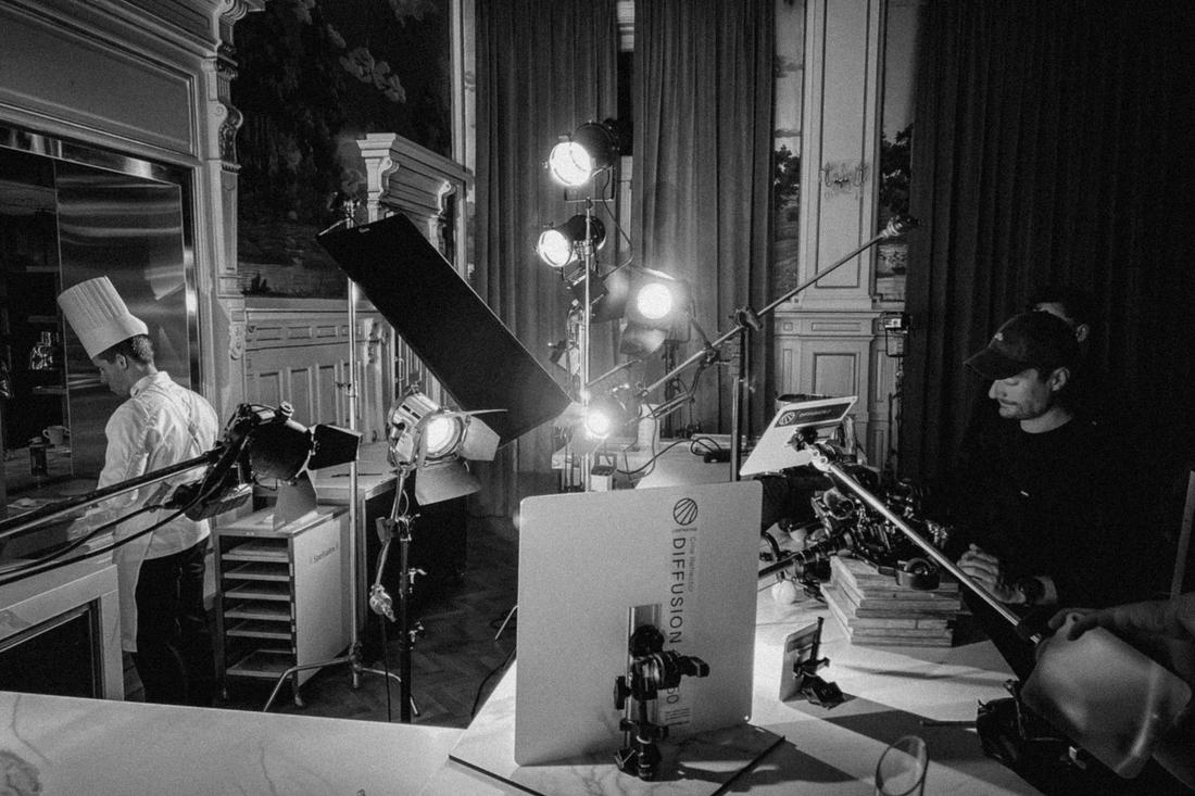 Behind the scenes