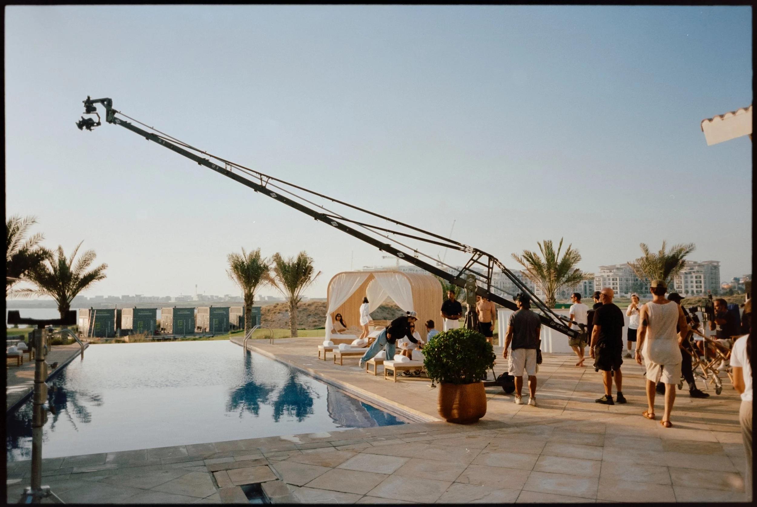 Behind the scenes