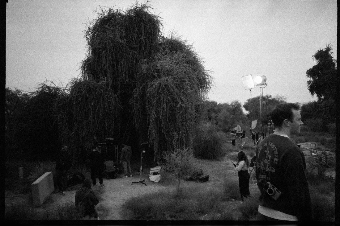 Behind the scenes