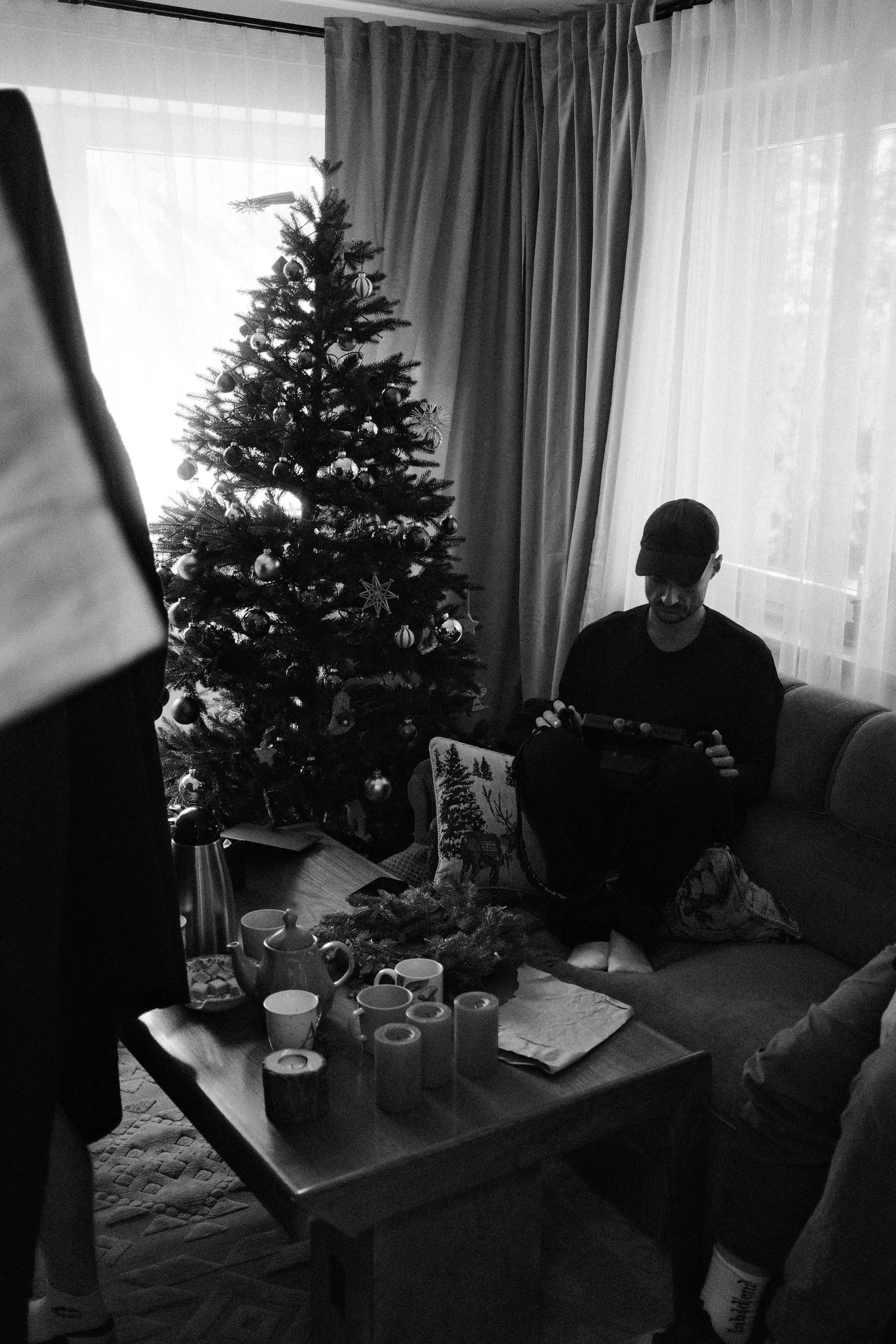 Behind the scenes