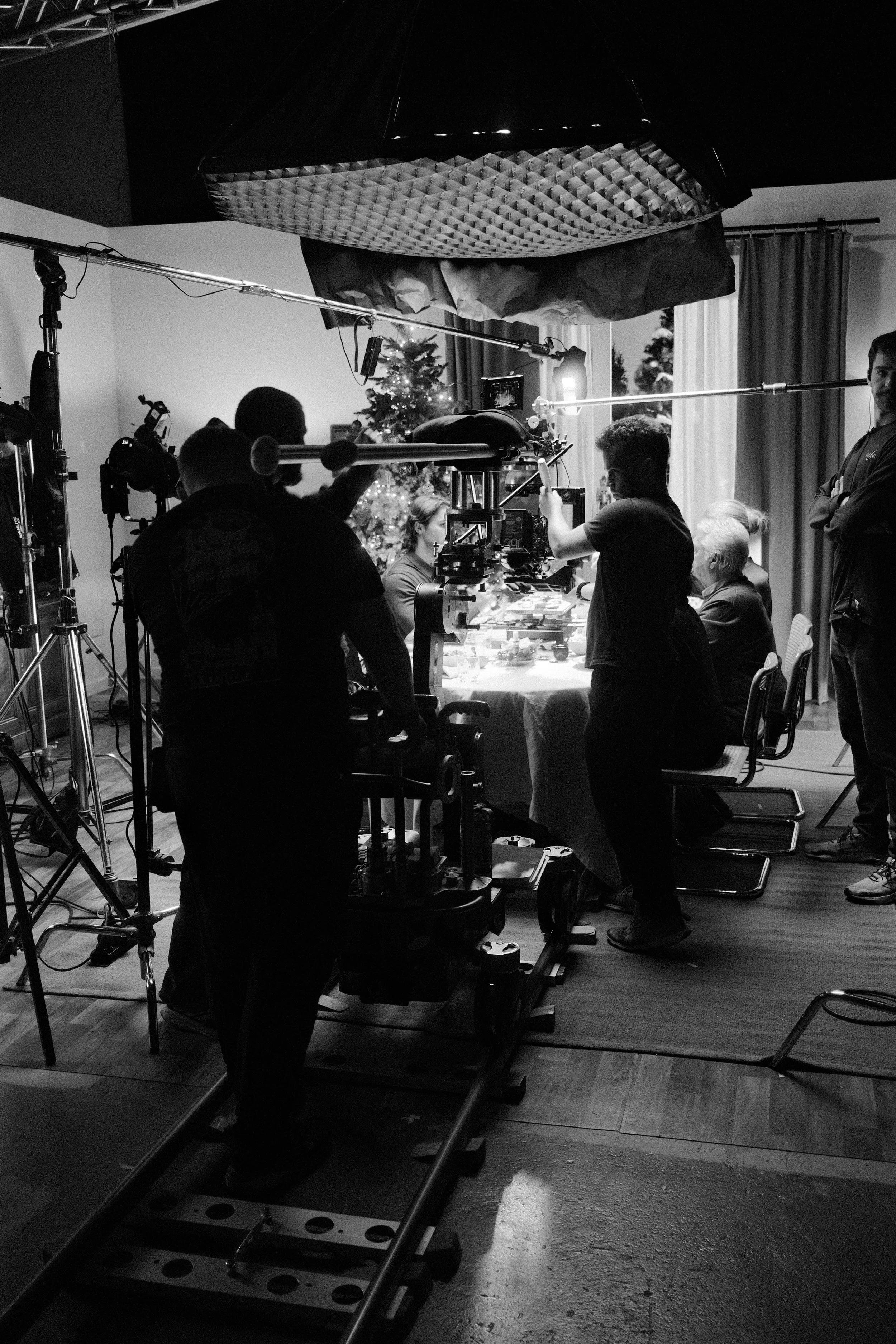 Behind the scenes