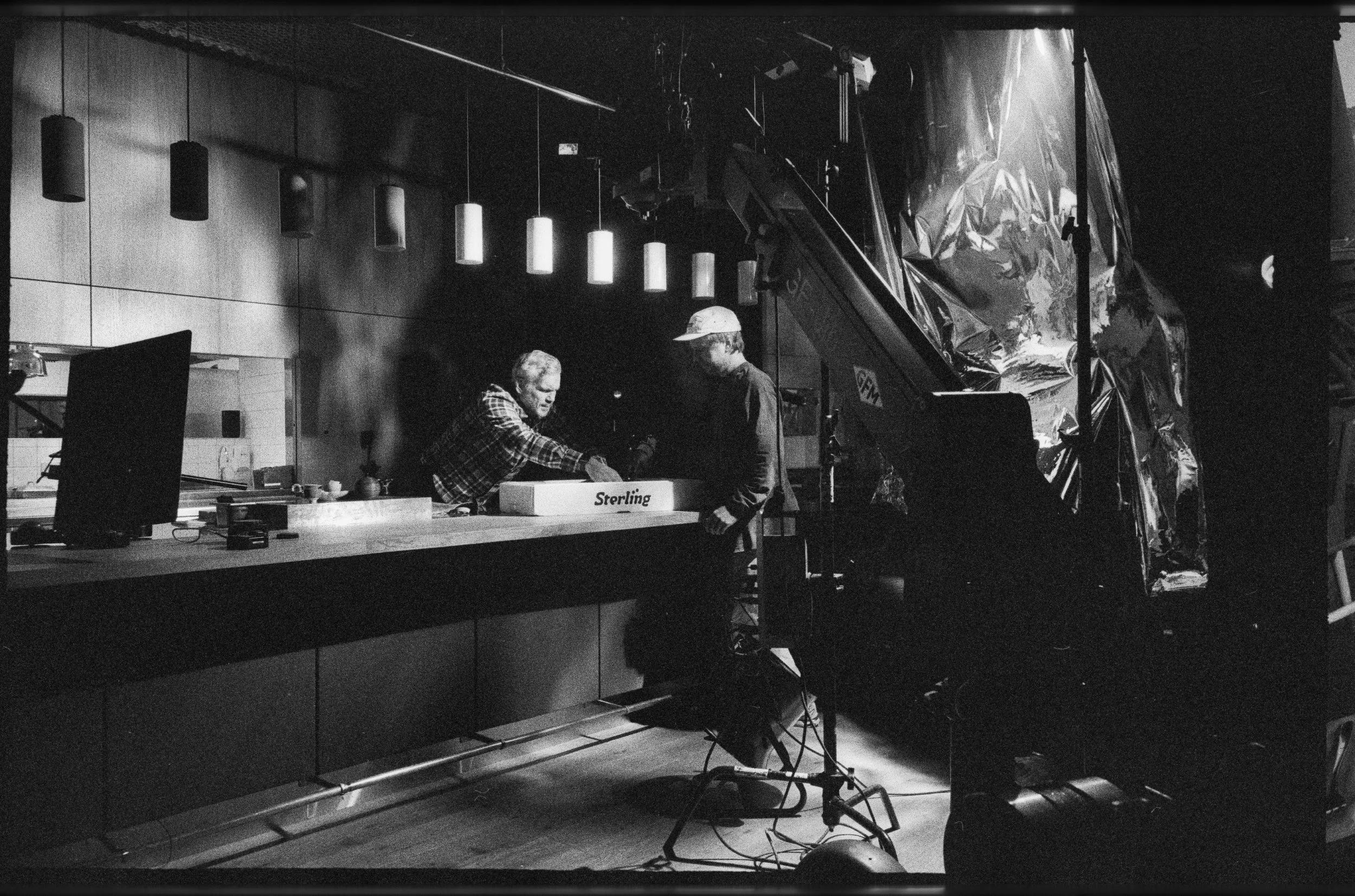 Behind the scenes