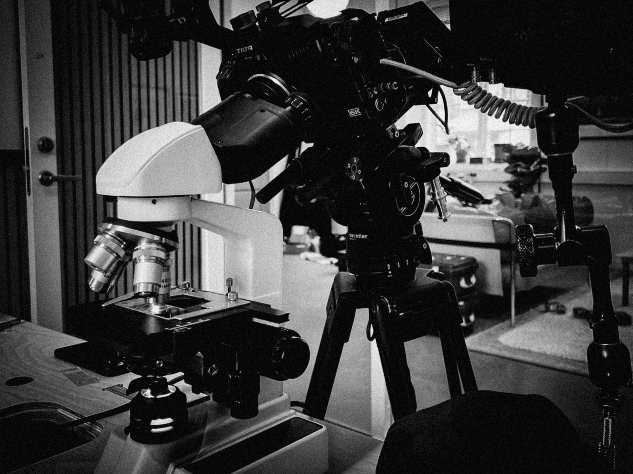 Behind the scenes