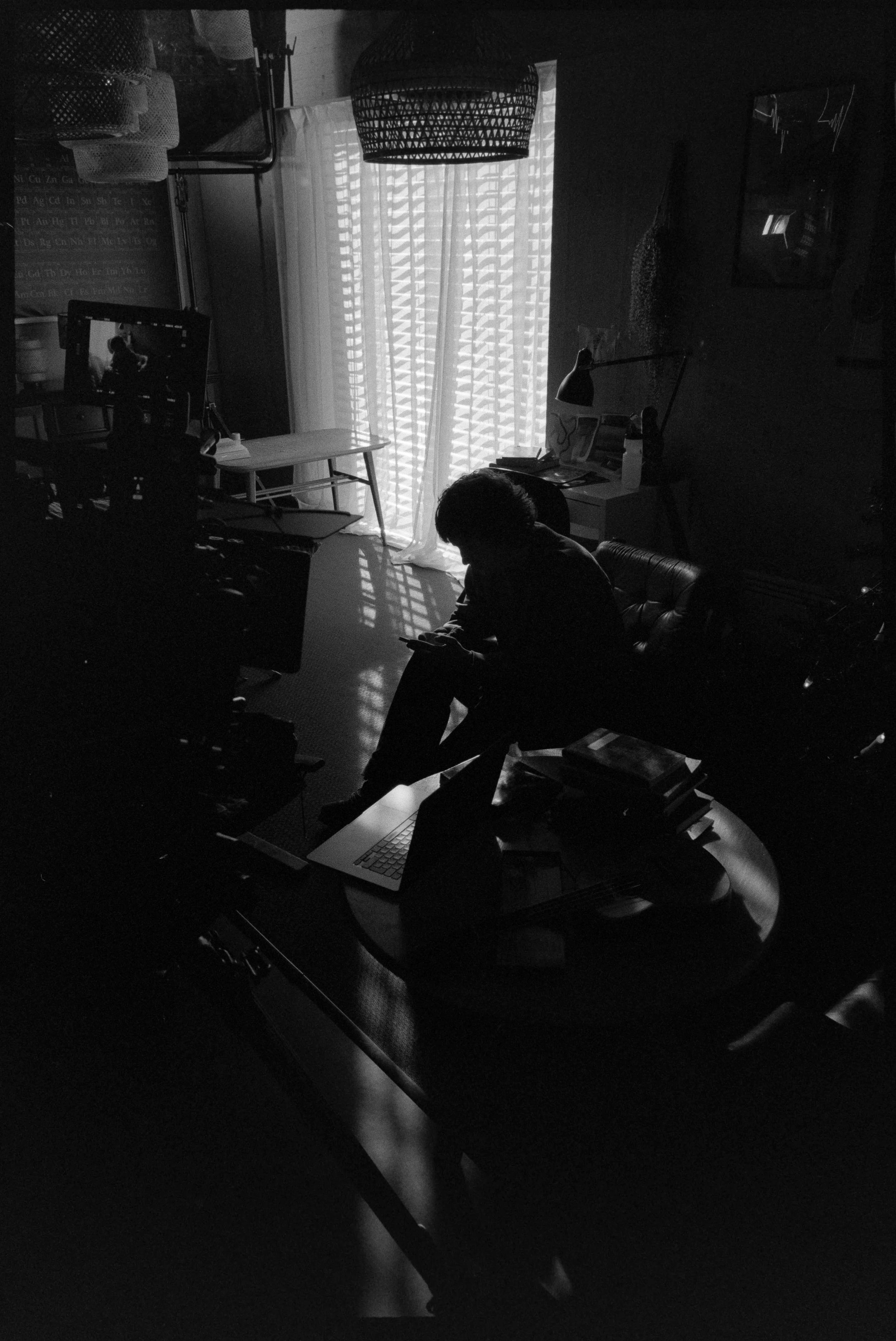 Behind the scenes