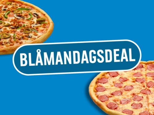 All large american pizzas!