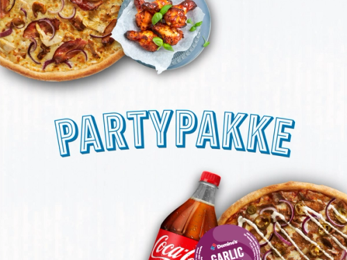 3 large American premium pizzas, 4x any sides, 4x any dip and 1.5L soda! 