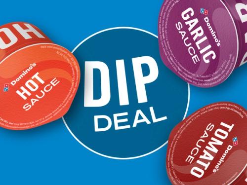 3 valgfri dip til 80kr